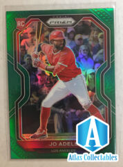 2021 Prizm Jo Adell RC #191 Green Prizm Tier 2